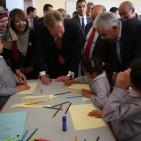 حفل افتتاح مدرسة بنات رافات الثانوية