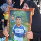 اعتصام أهالي شهداء غزة امام مجلس الوزراء للمطالبة بحقوقهم