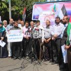 بعد عام على تشكيلها.. وقفة للموظفين بغزة تطالب برحيل الحكومة