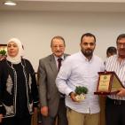 بلدية البيرة تكرم شركائها في مشروع تخضير البيرة