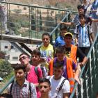 رحلة النادي الصيفي لمركز جبل النار إلى بلدة سبسطية