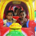 أبناء الشهداء والأسرى يفتتحون مدينة SUBWAY الحديثة للألعاب بمدينة غزة