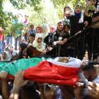 تشييع جثمان الشهيد عبد الله غنيمات في بلدة كفر مالك