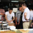 أجواء مدينة نابلس في اليوم الرابع من رمضان