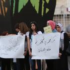 وقفة تضامنية مع الأسير خضر عدنان وسط رام الله