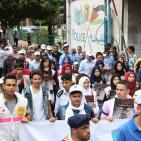 المسيرة الكشفية في نابلس بمناسبة اليوم العالمي لمكافحة المخدرات