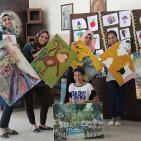 مركز بلدية نابلس الثقافي يُنظم معرضاً للمشغولات اليدوية والفنية