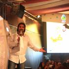 محمد اللحام في حرب ضرب في خيمة ليالي جراند بارك في رام لله