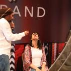 محمد اللحام في حرب ضرب في خيمة ليالي جراند بارك في رام لله