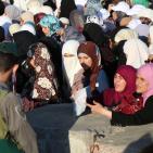 بالصور: حاجز قلنديا صباح الجمعة الأخيرة من شهر رمضان