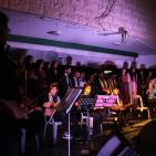 الأمسية الفنية التي نظمتها بلدية نابلس للمراكز التابعة لها في المدينة