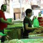 أجواء مدينة نابلس في اليوم الرابع والعشرين من رمضان