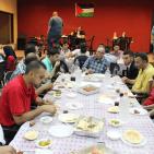 نادي جبل النار في نابلس يُنظم إفطاراً جماعياً وأمسيةً رمضانية