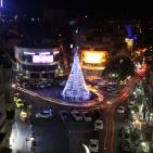 اجواء العيد في مدينة رام الله