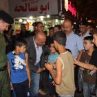 جولة تفقدية لمحافظ نابلس اللواء أكرم الرجوب في أسواق المدينة بمناسبة حلول عيد الفطر