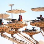 أجواء العيد في سكاي لاند قرب رام الله