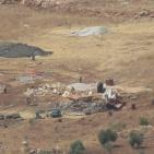 قوات الاحتلال تهدم 18 منشآة زراعية في 3 قرى بالأغوار الشمالية