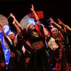 عرض لفرقة الفنون الشعبية الفلسطينية في مهرجان فلسطين الدولي