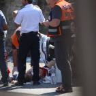 بالصور : عملية الدهس المزعومة شرق رام الله