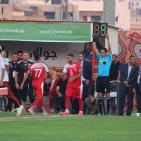 مباراة ذهاب كأس فلسطين بين 