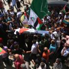 جماهير غاضبة تشيع جثمان الشهيد سعد دوابشة