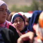 جماهير غاضبة تشيع جثمان الشهيد سعد دوابشة