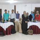 مؤسسة انجاز فلسطين تنظم حفل لتكريم متطوعيها من قطاع غزة