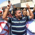 الشعبية تنظم اعتصاماً ومسيرة حاشدة رفضا لقرارات