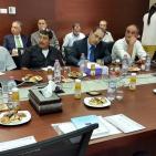 اجتماع صندوق الاستثمار مع المستثمرين في مقره في رام الله