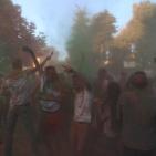 مهرجان حرب الالوان في رام الله