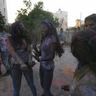 مهرجان حرب الالوان في رام الله