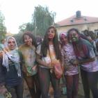 مهرجان حرب الالوان في رام الله