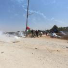 مواجهات في مسيرة النبي صالح الاسبوعية ضد مصادرة الاراضي