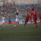 فلسطين تتعادل مع الامارات في مباراة اقيمت على ارضها