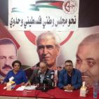 ابواحمد فؤاد في مؤتمر صحفي للجبهة الشعبيه في بيروت