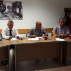 نقابة الصحفيين ومركز تطوير الاعلام في جامعه بير زيت حوار حول مسودة قانون الصحفيين