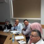 نقابة الصحفيين ومركز تطوير الاعلام في جامعه بير زيت حوار حول مسودة قانون الصحفيين