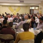 تأبين الصحفي الراحل عاطف سعد في مسرح سليم أفندي بنابلس