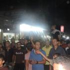 تظاهرات في غزه احتجاج على انقطاع الكهرباء