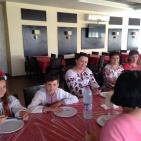 وفد اوكراني  يزور البلده القديمه في بير زيت يوم 14/9/2015