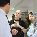 مستشفى النجاح الوطني الجامعي يُنظم يوماً للابتسامة بحضور الفنانة ريم البنا