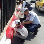 اﻻجهزه اﻻمنيه في نابلس  تشارك يوم حمله النظافة العالمي في نابلس