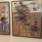 معرض رسومات في مؤسسة القطان رام الله