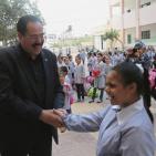 د. صيدم يزور عددا من المدارس في محيط رام الله