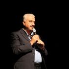 عرض للمسرحية الغنائية حادي القوافل في قصر الثقافة في رام الله