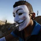 مواجهات امام سجن عوفر غربي رام الله