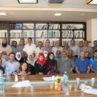 مركز القدس للمساعدة القانونية وحقوق الانسان والحملة الوطنية لاسترداد جثامين الشهداء تكرم سالم خلة  المنسق العام للحملة