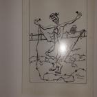 الفكرة لم تمت ولن تمت وان رحل صاحبها  تبقى الفكرة وانتشارها  مسرحا ورسما للفنان الراحل ابراهيم سابا