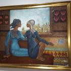 الفكرة لم تمت ولن تمت وان رحل صاحبها  تبقى الفكرة وانتشارها  مسرحا ورسما للفنان الراحل ابراهيم سابا