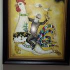 الفكرة لم تمت ولن تمت وان رحل صاحبها  تبقى الفكرة وانتشارها  مسرحا ورسما للفنان الراحل ابراهيم سابا